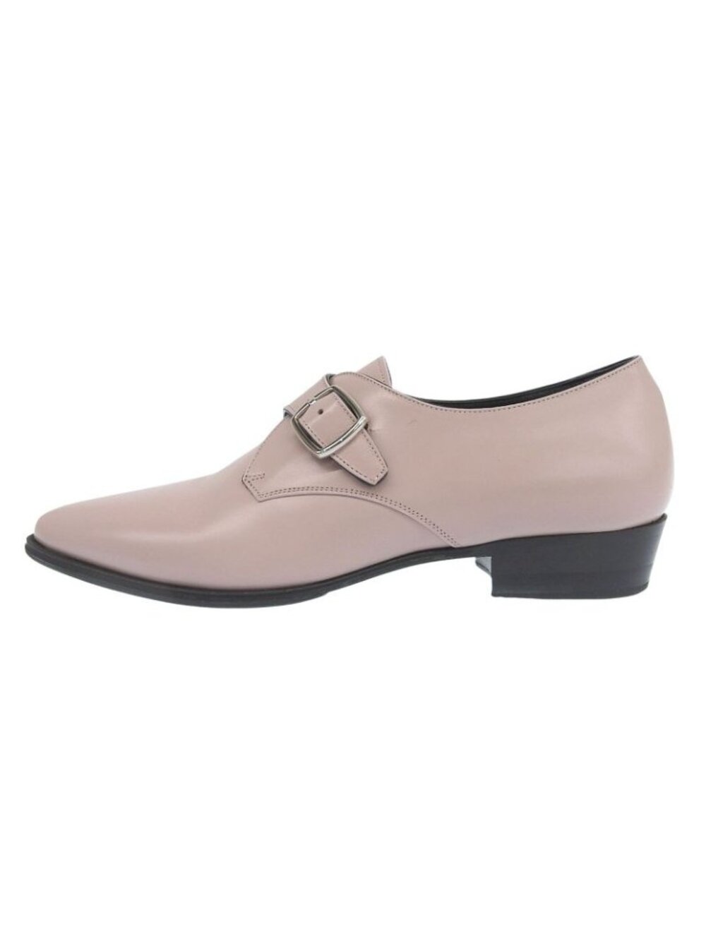 Celine Jacno Jacuno Monk Strap Leather Shoes Dress Pink 36.5 - Picture 3 of 10